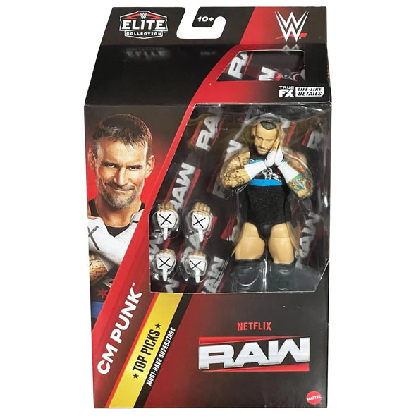 WWE Top Picks Elite Series 2025 Wave 2 - CM Punk (RAW on Netflix)