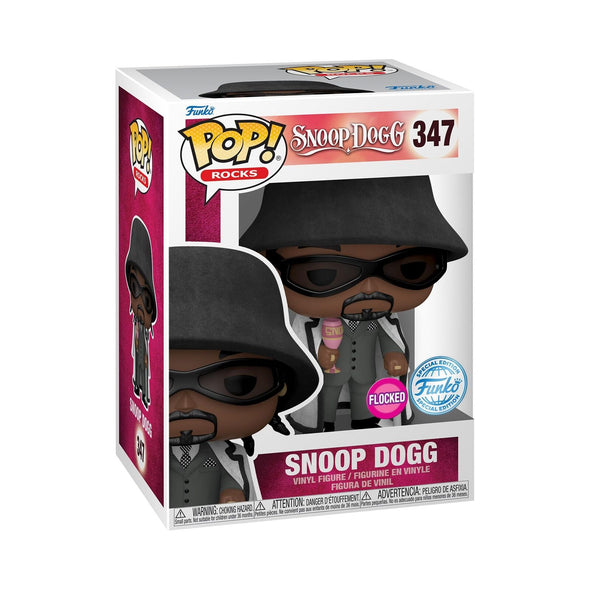 POP Rocks - Snoop Dogg (2002 BET Awards) Flocked Exclusive Pop! Vinyl Figure