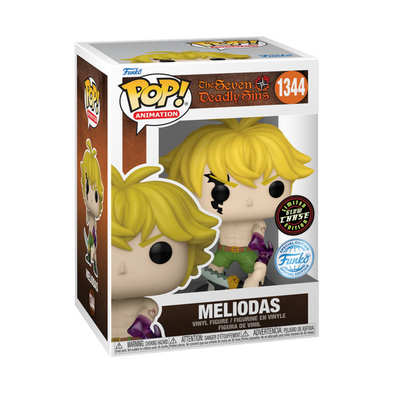 The Seven Deadly Sins - Meliodas (Demon Mode) Glow-In-The-Dark Chase Exclusive Pop! Vinyl Figure