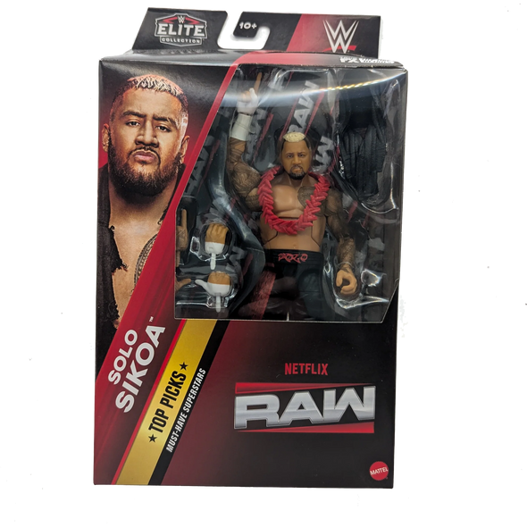 WWE Top Picks Elite Series 2025 Wave 4 - Solo Sikoa (RAW on Netflix)