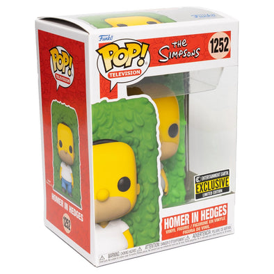 The Simpsons - Homer (In The Hedges) Exclusive Pop! Vinyl Figure