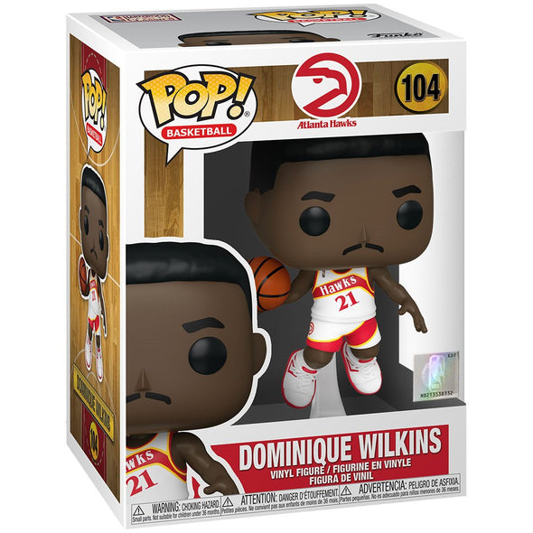 NBA Legends - Hawks Dominique Wilkins Pop! Vinyl Figure