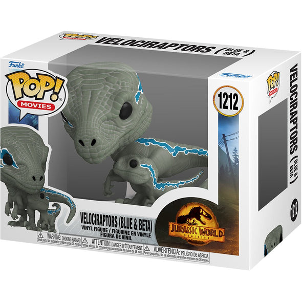 Jurassic World Dominion - Blue and Beta Pop! Vinyl Figure