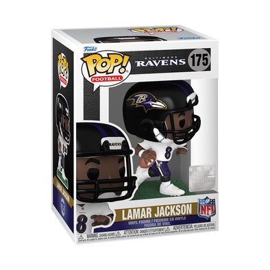 NFL - Ravens Lamar Jackson (Away Jersey) Pop! Vinyl Figure