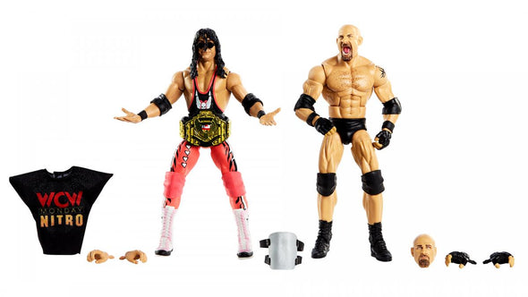 WWE Elite 2-Pack Series - Bret "Hitman" Hart vs. Goldberg