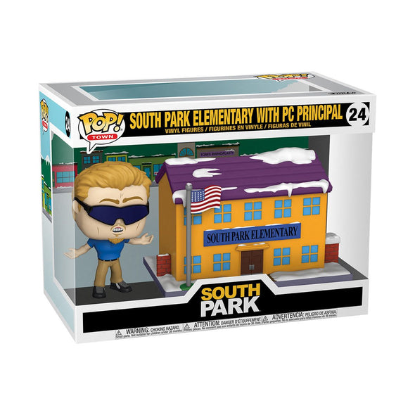 POP Town - South Park Elementary with PC Principal POP! Vinyl Figure