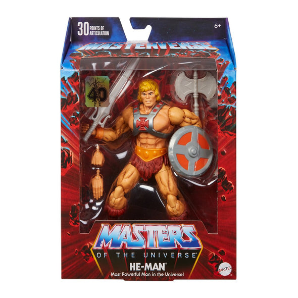 Masters of the Universe Masterverse Revelation Series 5 - He-Man 40th Anniversary