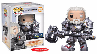 Overwatch - Unmasked Rienhardt 6" Exclusive Pop! Vinyl Figure