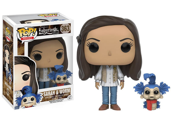 Labyrinth - Sarah and Worm POP! Vinyl Figure