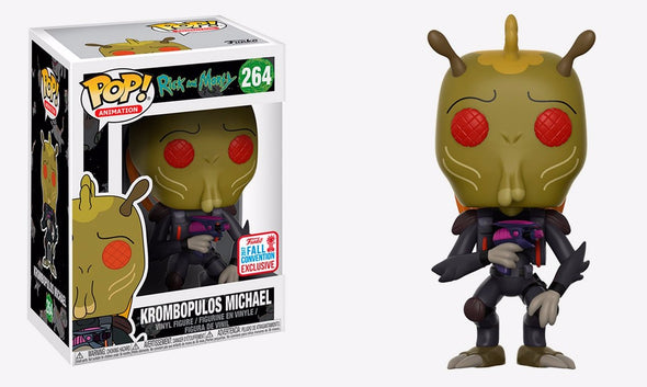 NYCC 2017 - Rick & Morty Krombopulos Michael Exclusive Pop! Vinyl Figure