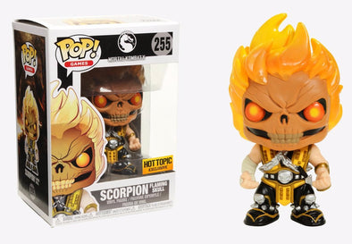 Mortal Kombat - Flaming Skull Scorpion Exclusive POP! Vinyl Figure