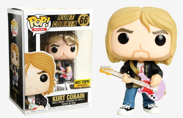 POP Rocks - Nirvana Kurt Cobain (Black Jacket) Exclusive POP! Vinyl Figure