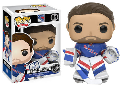 NHL - Rangers Henrik Lundqvist (Home Jersey) Pop! Vinyl Figure