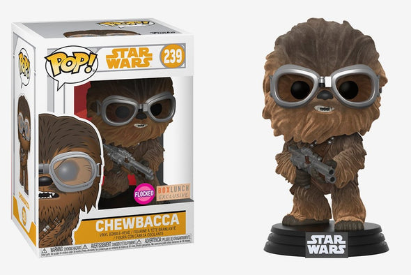 Star Wars: Solo - Flocked Chewbacca Exclusive Pop Vinyl Bobble Head