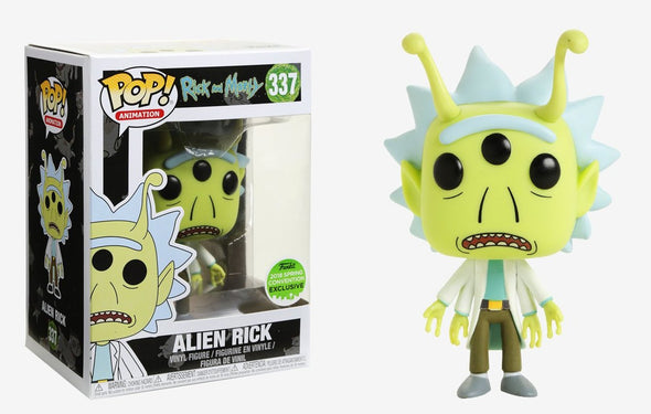 ECCC 2018 - Rick & Morty Alien Rick Exclusive Pop! Vinyl Figure
