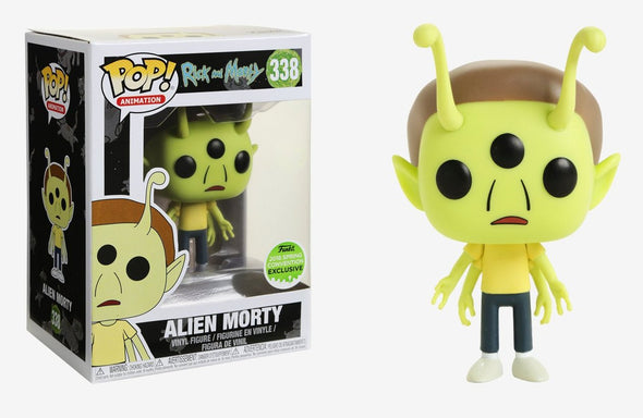ECCC 2018 - Rick & Morty Alien Morty Exclusive Pop! Vinyl Figure