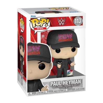 WWE - Paul Heyman "ECW" Exclusive Pop! Vinyl Figure