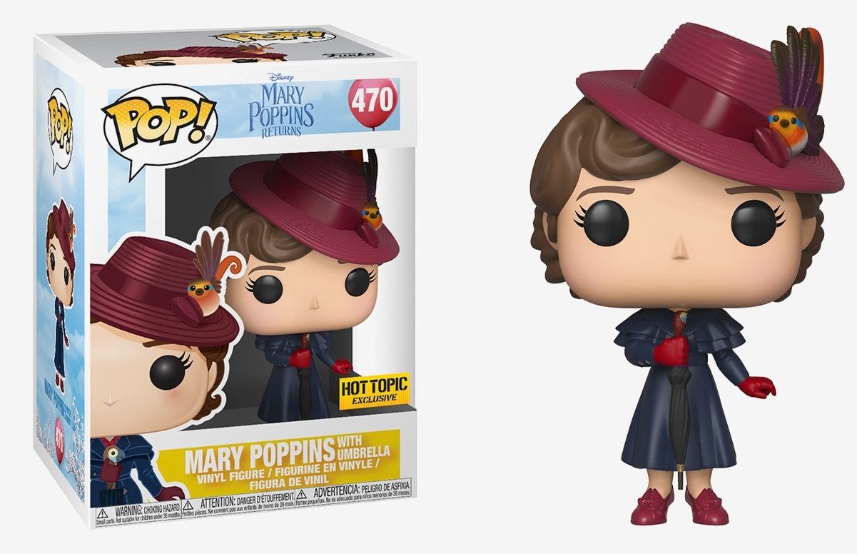 Disney Mary Poppins Returns Mary Poppins with Umbrella Exclusive
