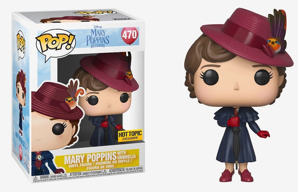 Disney Mary Poppins Returns - Mary Poppins with Umbrella Exclusive Pop! Vinyl Figure