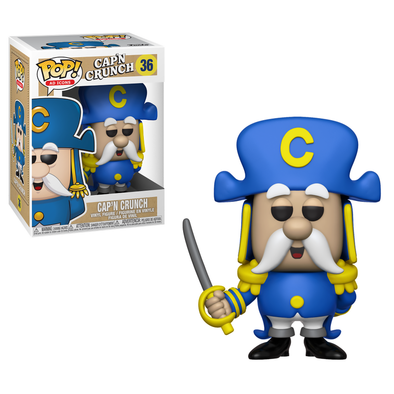 POP Ad Icons - Cap'n Crunch /w Sword Pop! Vinyl Figure
