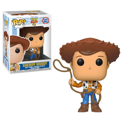 Toy Story 4 - Sheriff Woody Pop! Vinyl Figure