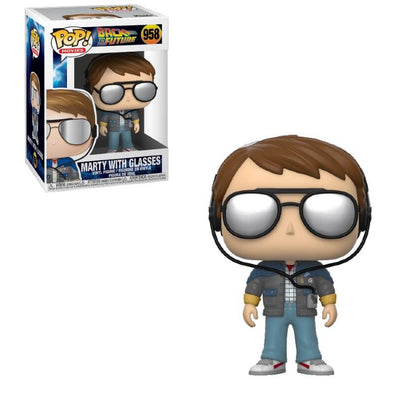 Back To The Future - Marty With Glasses Pop! Vinyl Figure
