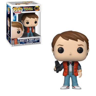Back To The Future - Marty In Puffy Vest Pop! Vinyl Figure