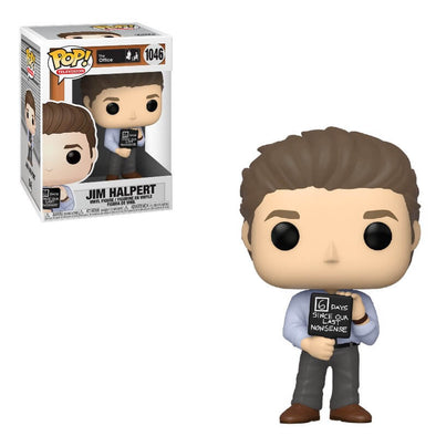 The Office - Jim Halpert (Nonsense Sign) Pop! Vinyl Figure