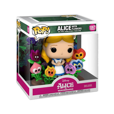Alice In Wonderland 70th Anniversary - Alice with Flowers Deluxe Pop! Vinyl Figure