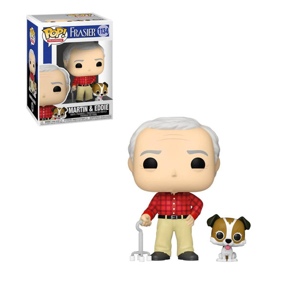 POP TV Frasier - Martin /w Eddie Pop Vinyl Figure