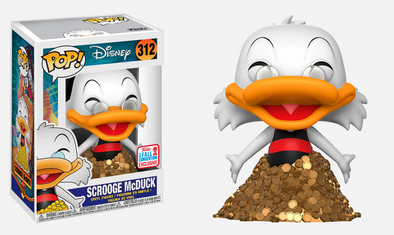 NYCC 2017 - Disney Ducktales Scrooge McDuck Exclusive Pop! Vinyl Figure