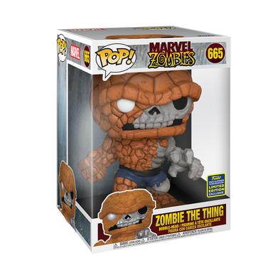 SDCC 2020 - Marvel Zombies 10-Inch Zombie The Thing Exclusive Pop! Vinyl Figure