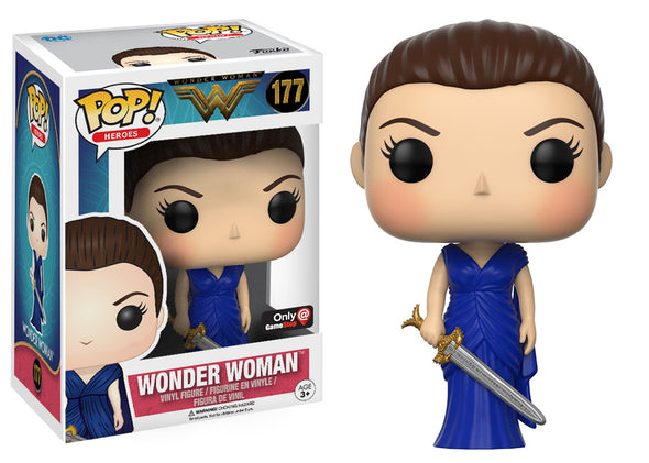 Wonder Woman Movie - Wonder Woman (Blue Dress) Exclusive Pop! Vinyl Figure
