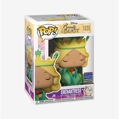 WonderCon 2021 - Disney Beauty And The Beast Enchantress Exclusive Pop! Vinyl Figure