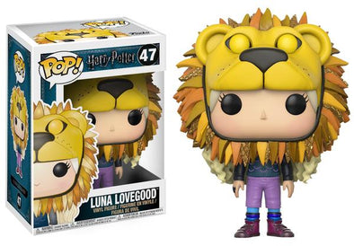 Harry Potter - Luna Lovegood (Lion Headdress) Pop! Vinyl Figure
