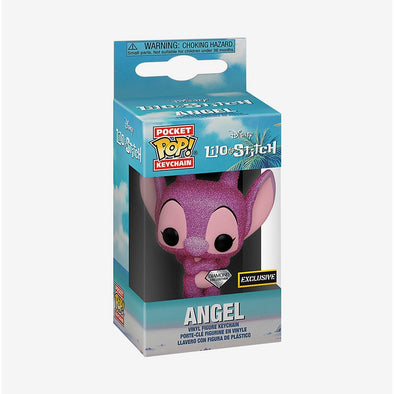 Lilo and Stitch - Angel (Diamond Collection) Exclusive Keychain Pop! Vinyl Figure