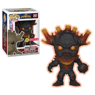 Marvel Contest of Champions - King Groot Glow-In-The-Dark Exclusive POP! Vinyl Figure