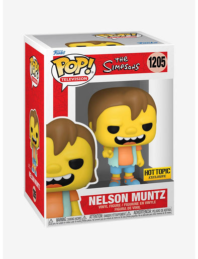 The Simpsons - Nelson Muntz Exclusive Pop! Vinyl Figure