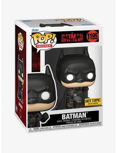 The Batman Movie (2022) - Batman (Battle Damaged) Exclusive Pop! Vinyl Figure