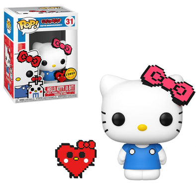 Hello Kitty - Hello Kitty (45th Anniversary 8-bit) Chase Pop! Vinyl Figure