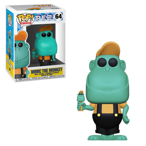 POP Ad Icons - PEZ Mimic The Monkey Pop! Vinyl Figure