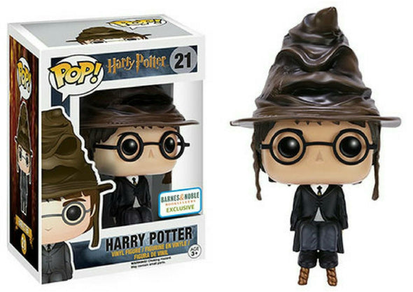 Harry Potter - Harry Potter with Sorting Hat Exclusive Pop! Vinyl Figure