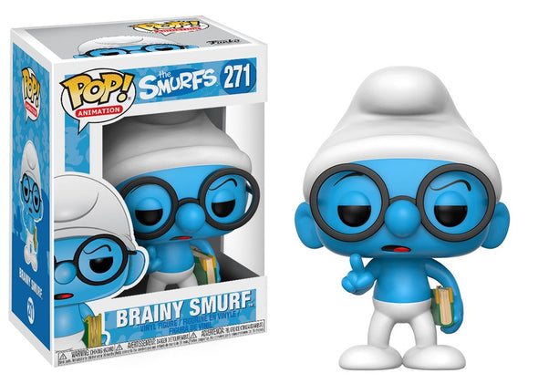 The Smurfs - Brainy Smurf POP! Vinyl Figure