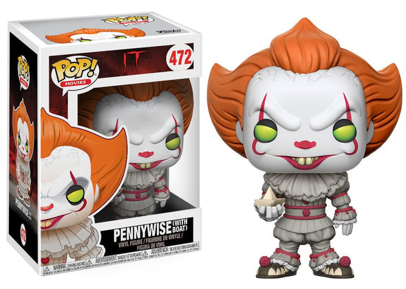 IT The Movie (2017) - Pennywise with Boat Pop! Vinyl Figure