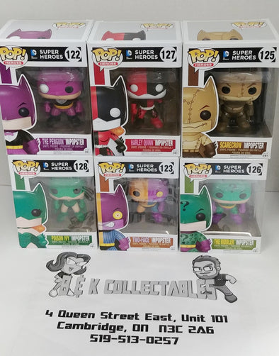 Funko Bundles - DC Impopster Bundle of 6 Pop! Vinyl Figures