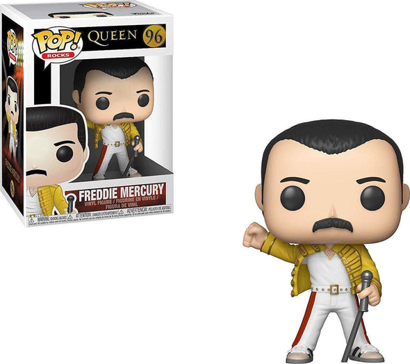 POP Rocks - Freddie Mercury (1986 Wembley) POP! Vinyl Figure