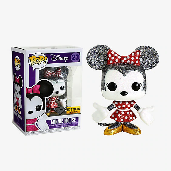 Disney - Minnie Mouse (Diamond Collection) Exclusive Pop! Vinyl Figure