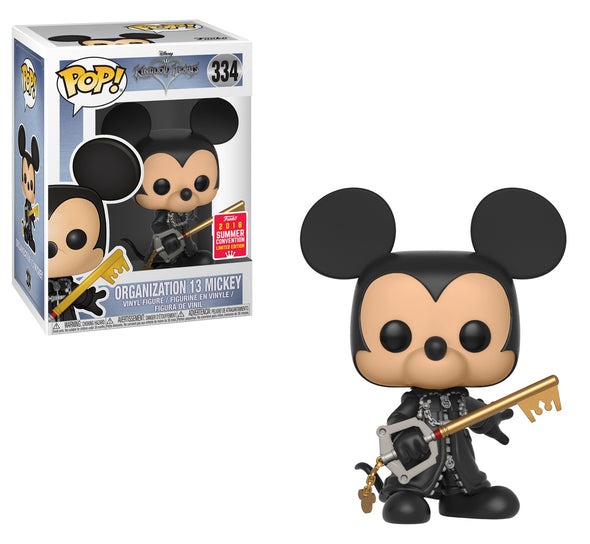 SDCC 2018 - Kingdom Hearts Organization 13 Mickey (Unhooded) Exclusive POP! Vinyl Figure
