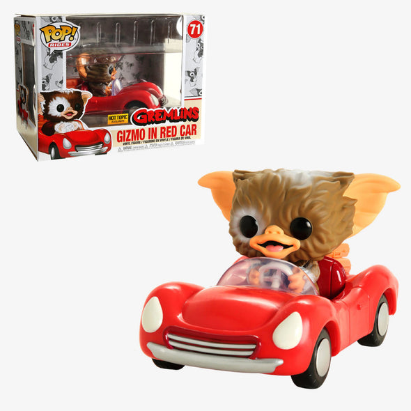 Gremlins Movie - Gizmo In Red Car Exclusive Pop! Vinyl Ride