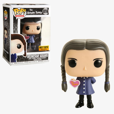 The Addams Family - Wednesday Addams (/w Heart) Exclusive Pop! Vinyl Figure